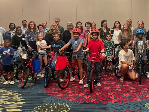 Morton Salt Builds Bikes in Build-A-Bike® Event Near Kansas City, MO