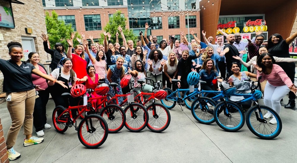 Compassion on Wheels: Wellstar Team Builds Bikes & Bonds in Atlanta, GA