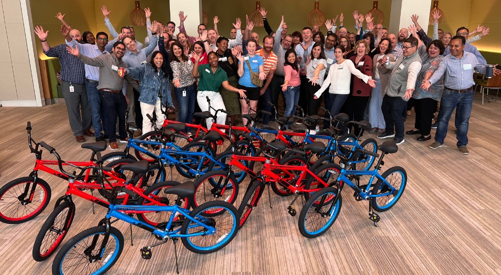 Fidelity Investments Trades Boardroom for Bike Shop in Durham, NC