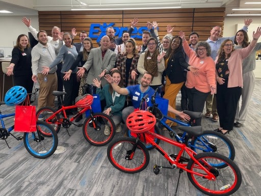 Express Employment International Build-A-Bike® Event in Oklahoma City, OK