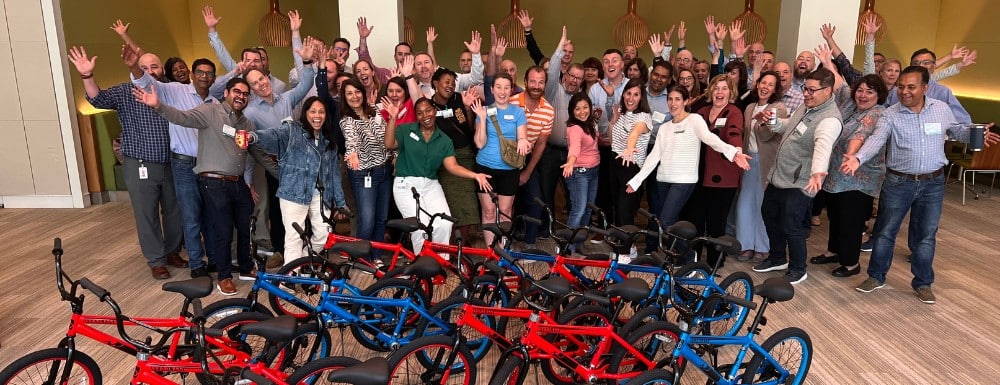 From Financial Portfolios to Bicycle Parts: Fidelity's Build-A-Bike® Adventure in Durham