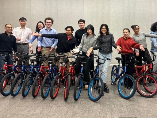 Bank of America Partakes in Charity Bike Build in New York, NY