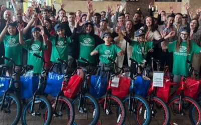 ZeroFox Team Builds Bikes for Charity in Las Vegas, NV
