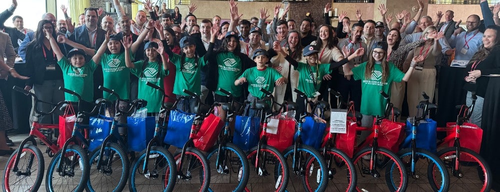 ZeroFox Team Builds Bikes for Charity in Las Vegas, NV