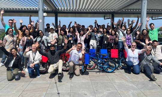 Roblox Info-Sec Team Build a Blast at Build-A-Bike in San Jose, CA