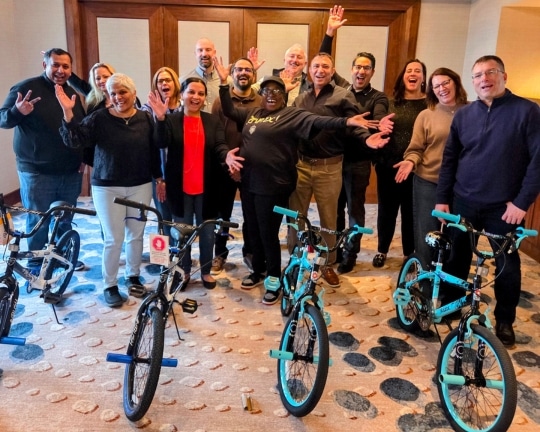 Capital One Builds Bikes & Teams At Team Building Activity in DC