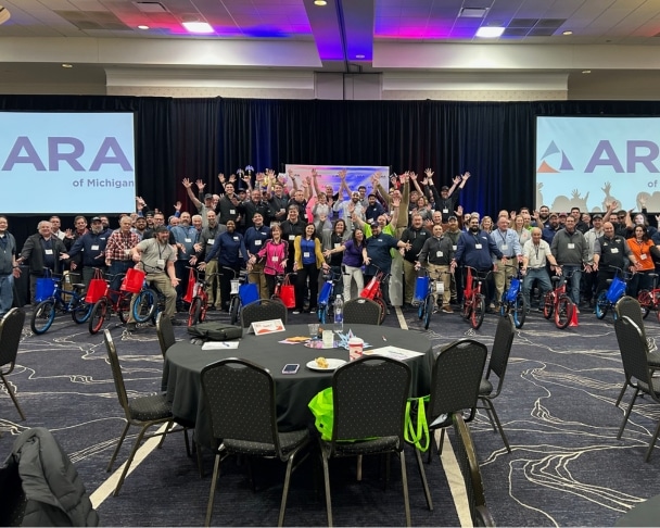 ARA Packs the Room for a Build-A-Bike® Event in Detroit, MI
