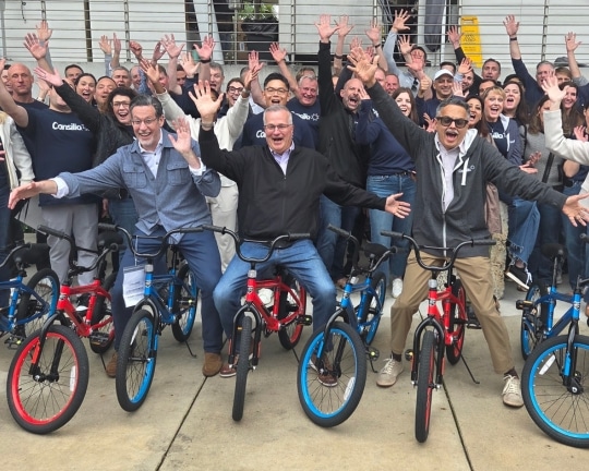 Consilio Built Bikes on the Bay With Build-a-Bike® in Miami, FL