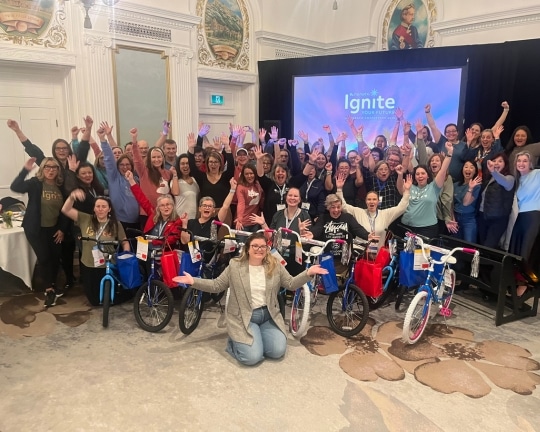 Norwex Caps Off Annual Meeting With Build-a-Bike® in Calgary