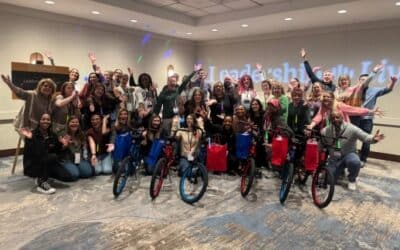 Concert Health Leadership Team Build Bikes For Charity in Las Vegas