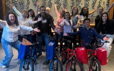 NTT Global Bike Build Team Building Activity in Tempe, AZ