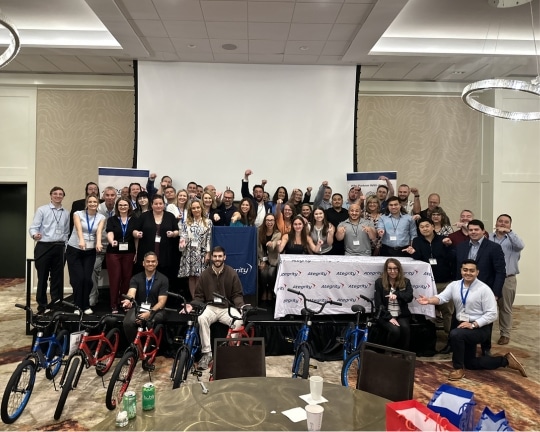 Ategrity Meets From All Over For Team Building Event in Cleveland