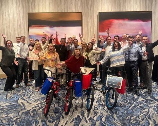 BDO Connects Leadership Team With Charity Bike Build in Las Vegas