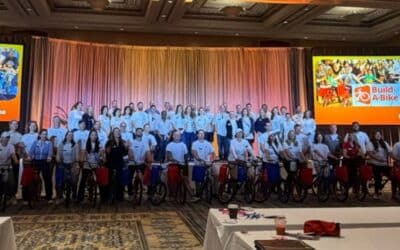 Bank of America Wrap Awards Show with Bike Build in California