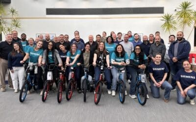 Siemens Leaders Get Surprised With Build-A-Bike® in Morristown