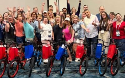 Woodard Scales to New Heights at Charity Bike Build in Orlando