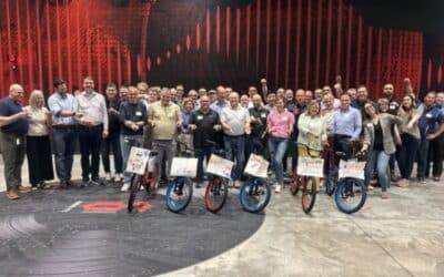 BW Converting Managers Meet for Charity Bike Build in Green Bay
