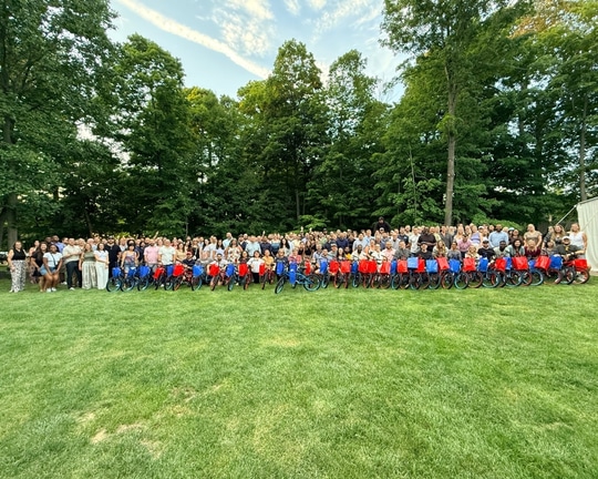 SHI Hosts 300 Person Charity Bike Build in New Jersey for YMCA
