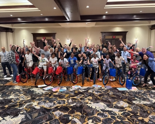 TAG Ends Summer Sales Event with Bike Build in Greensboro