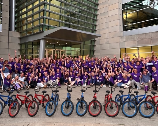 FedEx Team Build Bikes in Memphis at 3-Day Company Meeting
