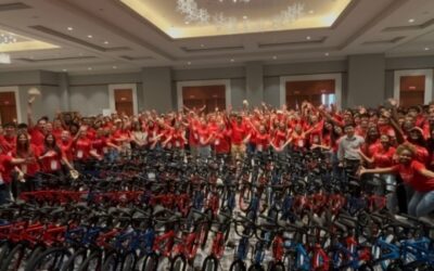 Wells Fargo New Hire’s Have Charity Bike Build in Charlotte